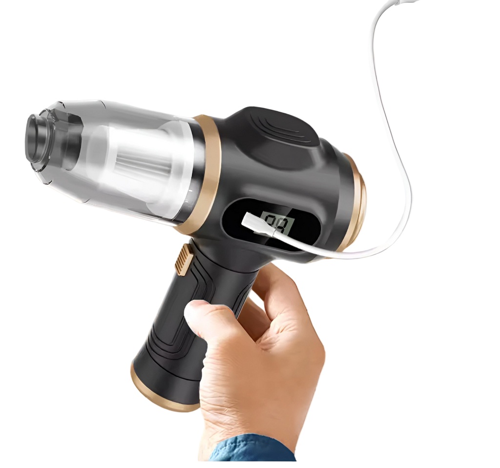 Aspirateur sans fil pour voiture & maison 6 en 1.